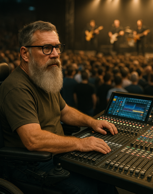 Faders, Beer Stains, and the Sound Guy’s Gospel