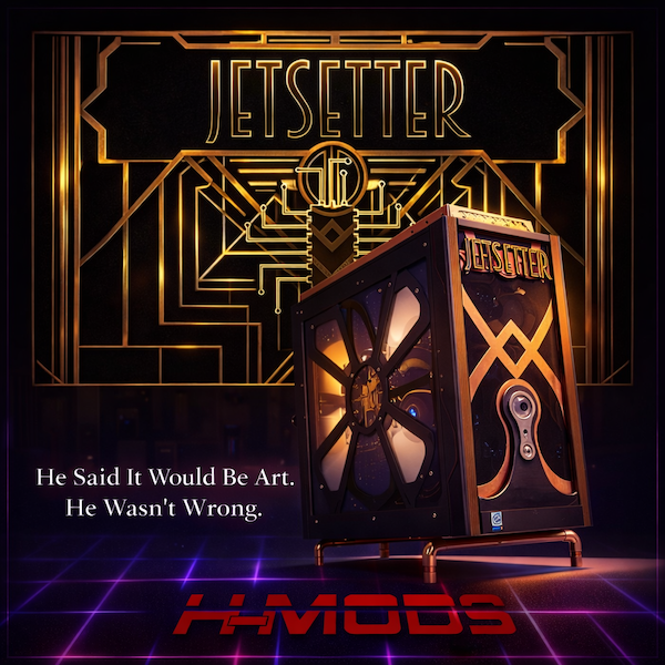 The Jetsetter: Custom Retro Gaming PC